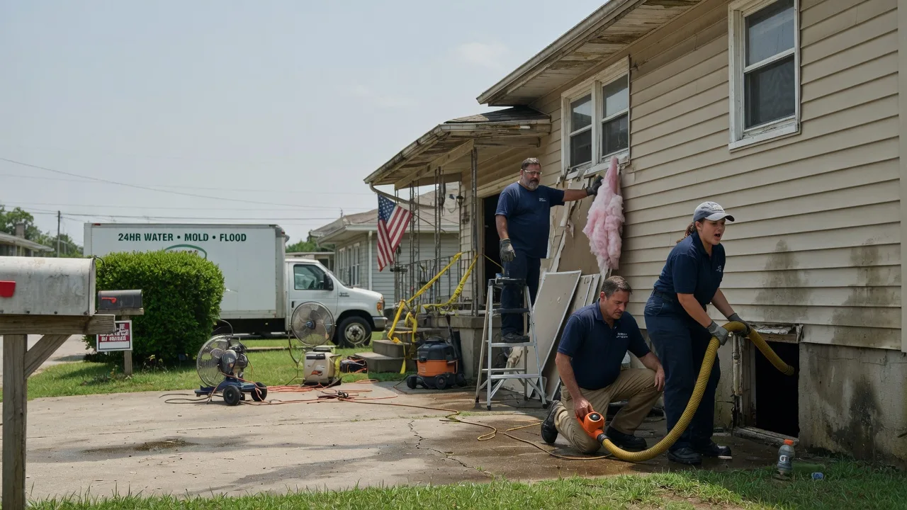 Water Damage Repair in Kaw City, OK near me